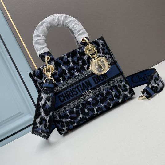 Dior Lady M8002红金丝花 24x20x11cm ww