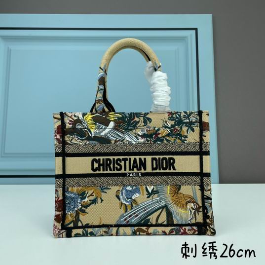 Dior Book Tote凤凰刺绣26.5x21x14cm ww2色