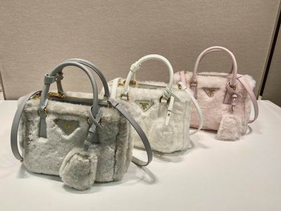 Prada 1BA906山羊毛20x15x9.5cm AP