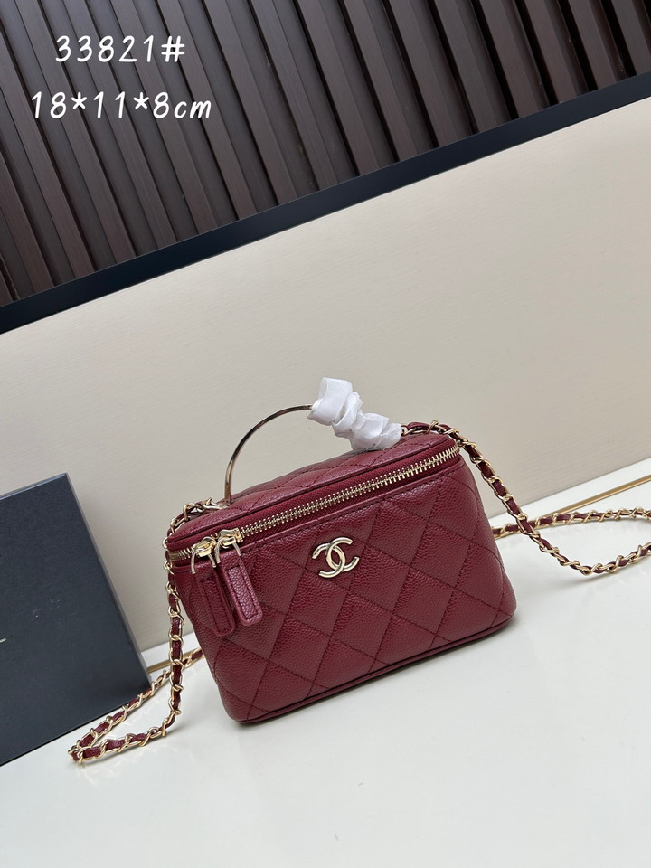 Chanel 33821 18x11x8cm jj1