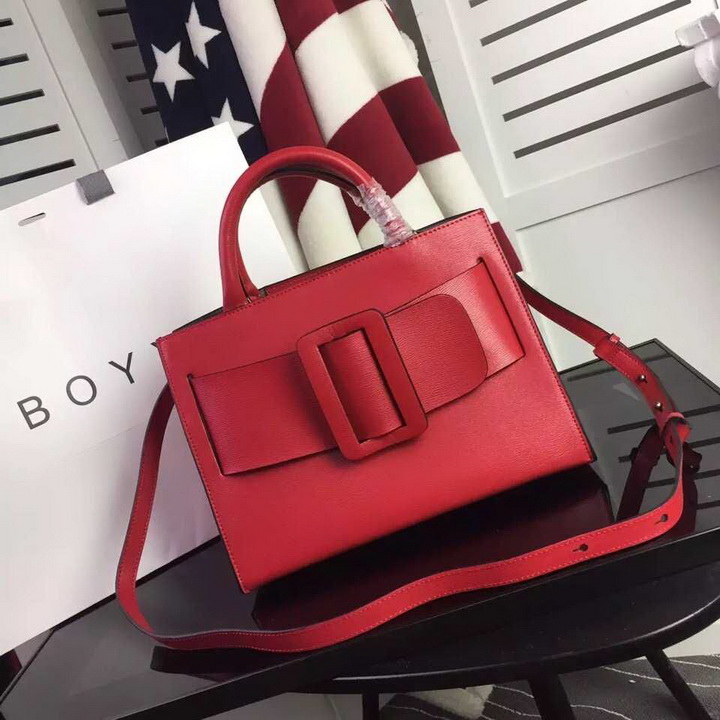 6652中号原版皮红色
