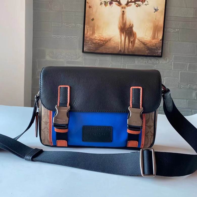 Coach  男单肩 斜跨包 1:1